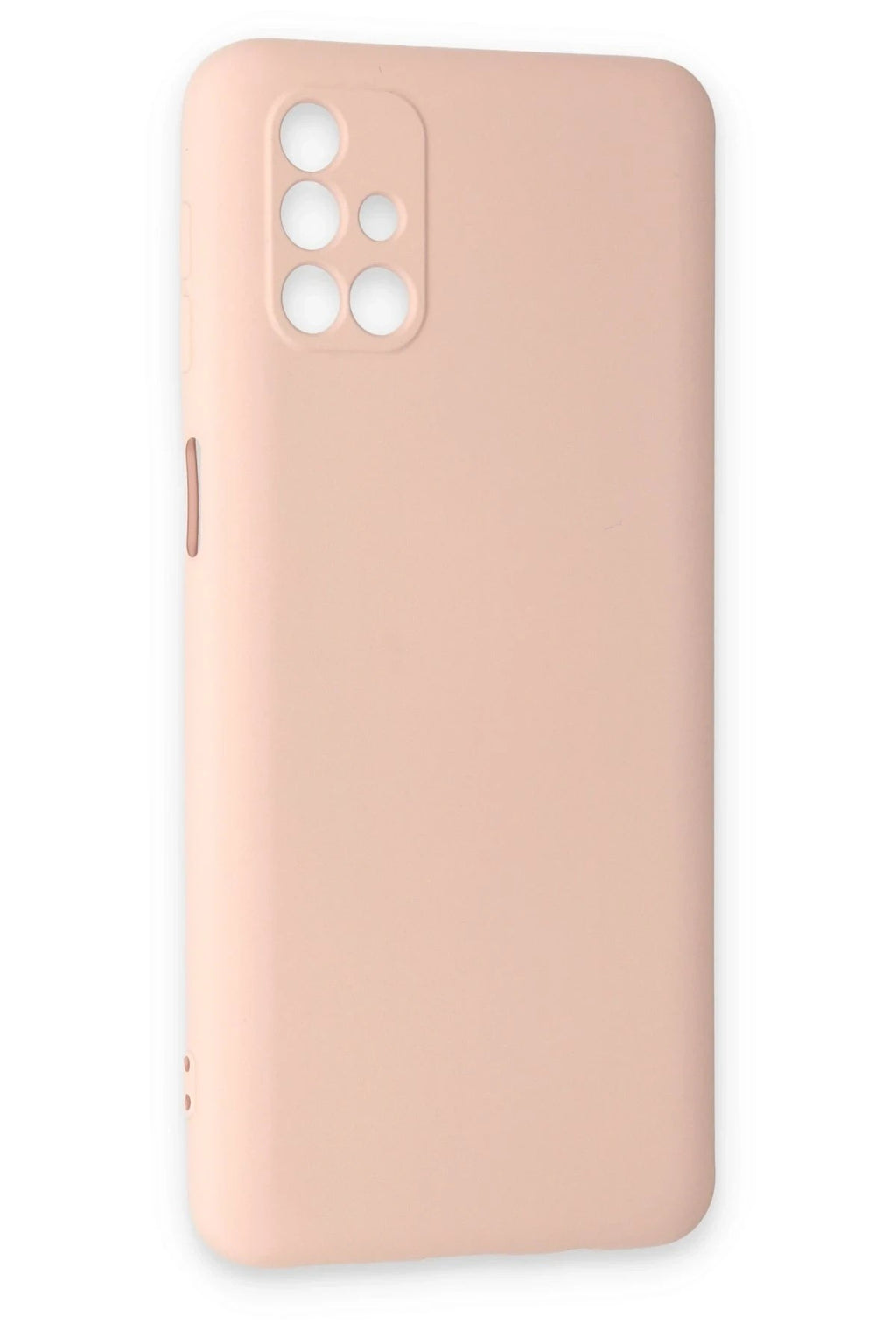 Mey İthalat® Samsung Galaxy M31S Kılıf Nano içi Kadife Silikon - Pudra