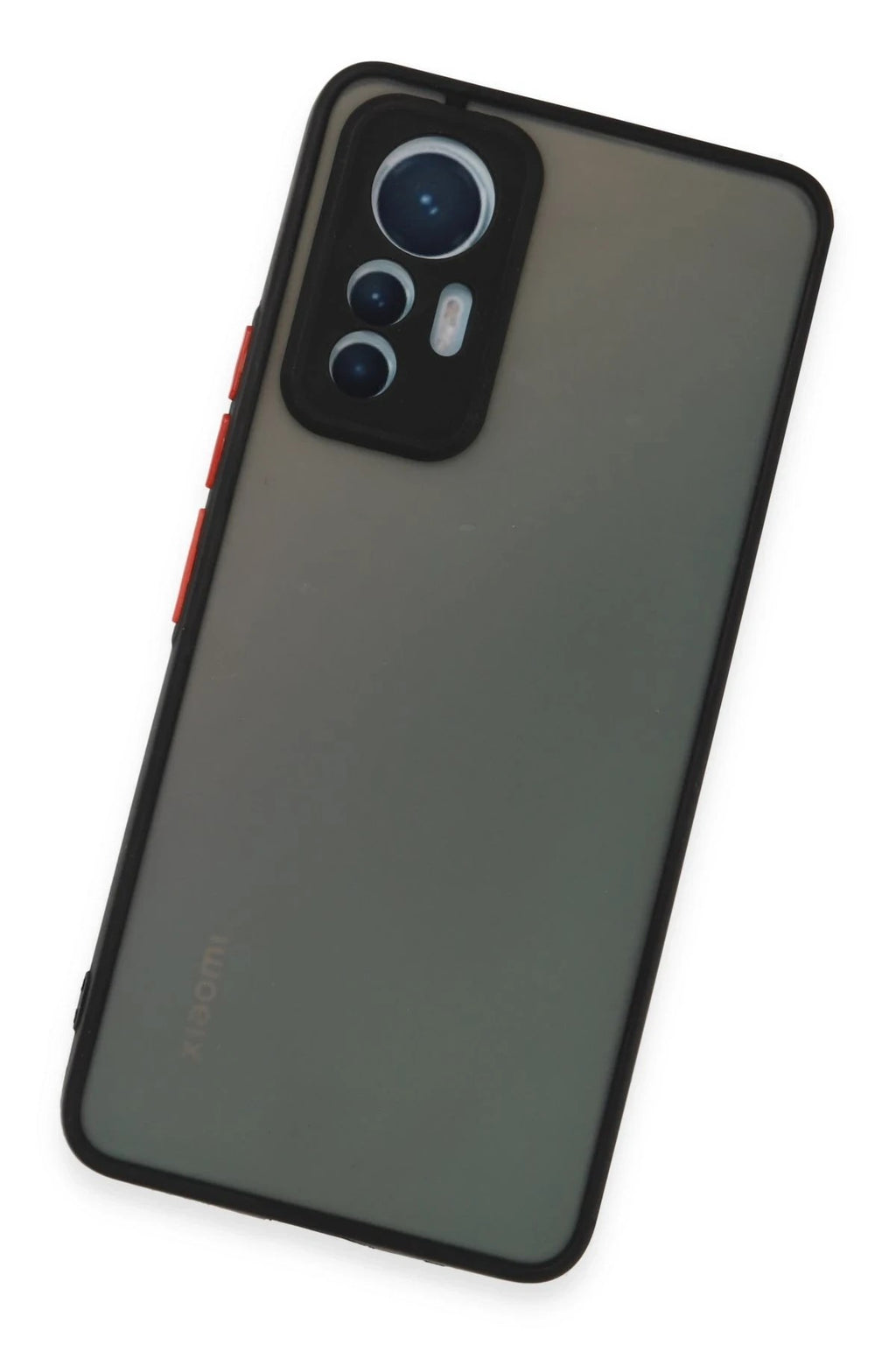 Mey İthalat® Mi 12 Lite Kılıf Montreal Silikon Kapak - Siyah