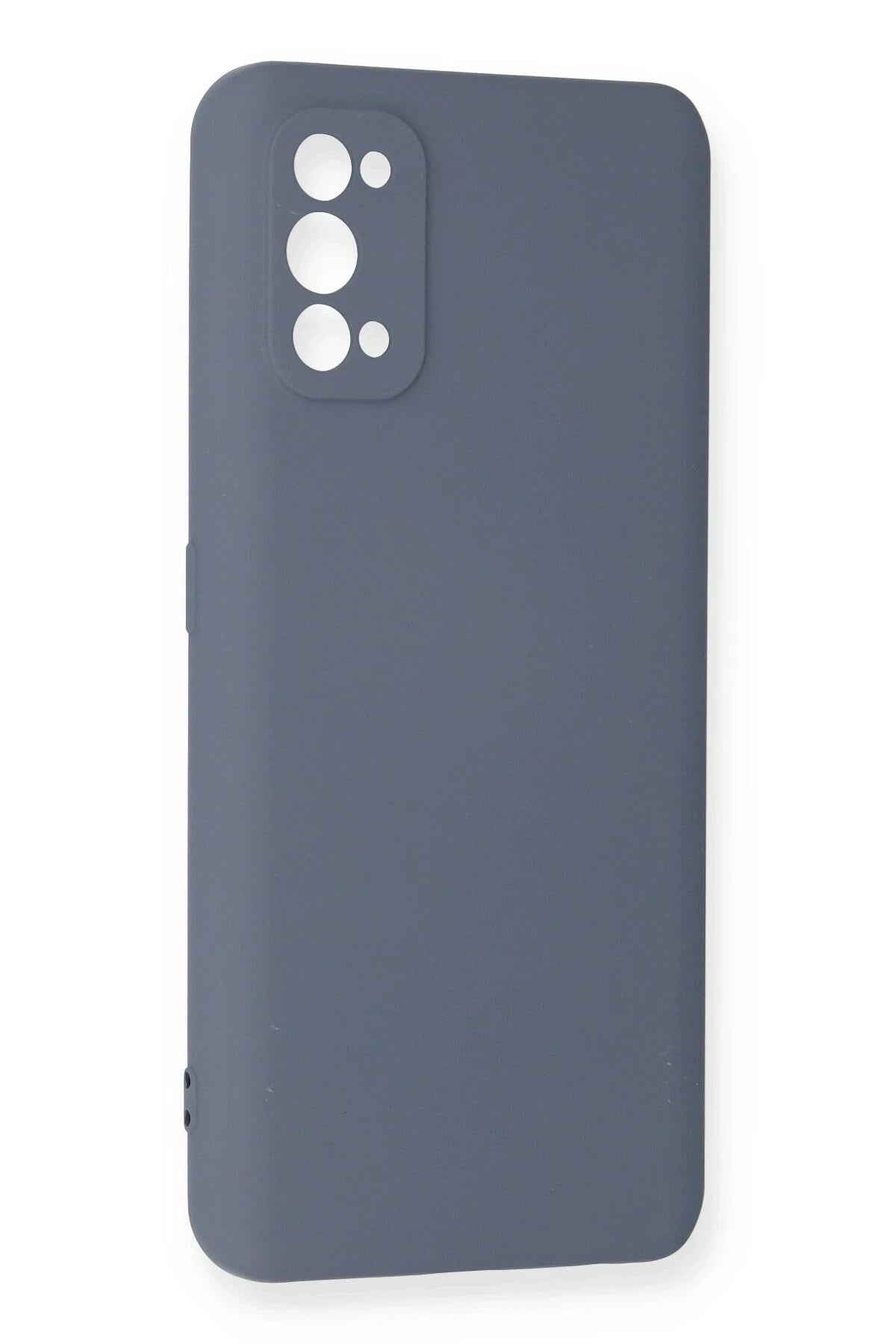 Mey İthalat® Realme 7 Pro Kılıf Nano içi Kadife Silikon - Gri