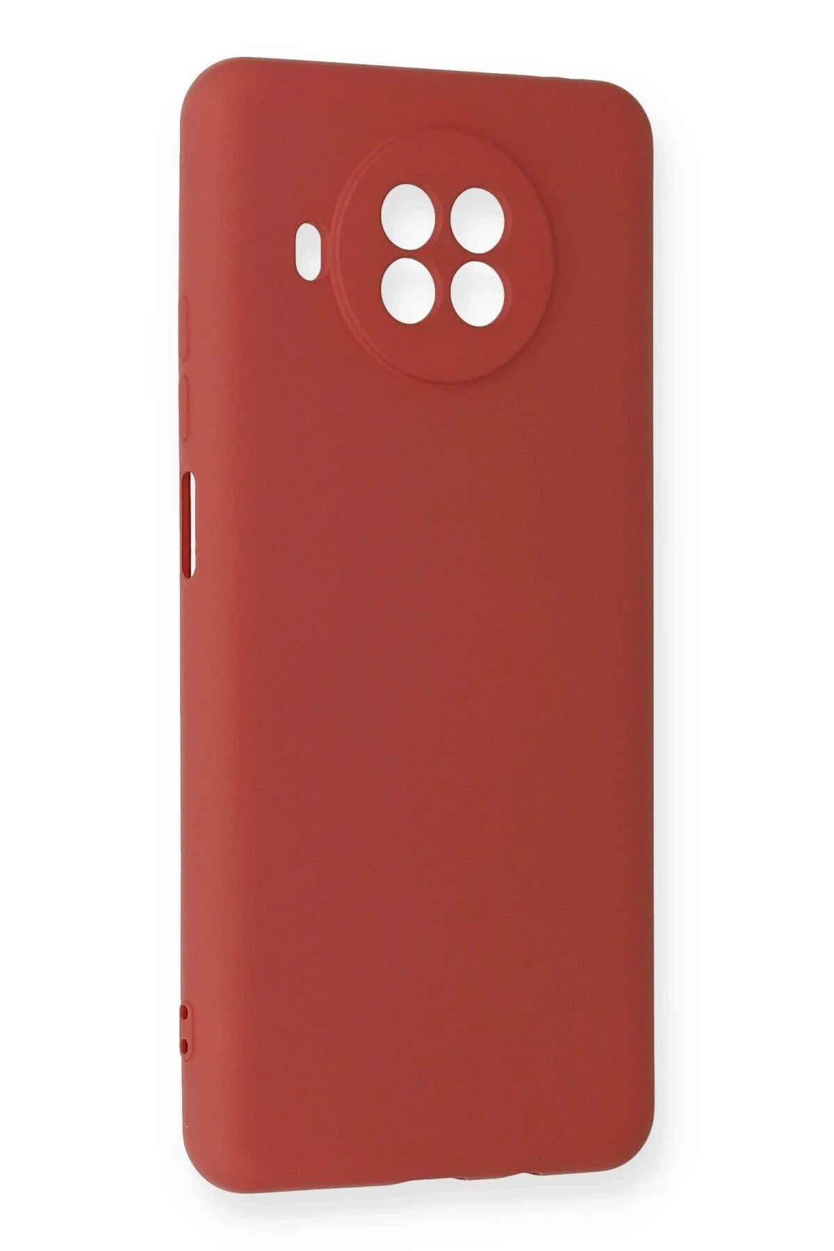Mey İthalat® Mi 10T Lite Kılıf Nano içi Kadife Silikon - Kiremit