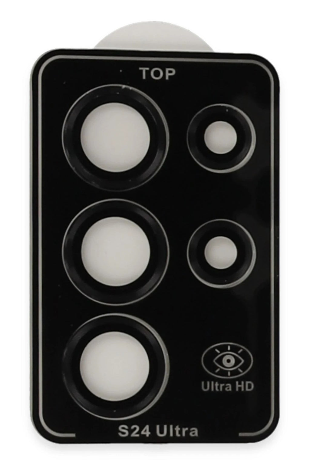 Mey İthalat® Samsung Galaxy S23 Ultra PVD Metal Kamera Lens - Siyah