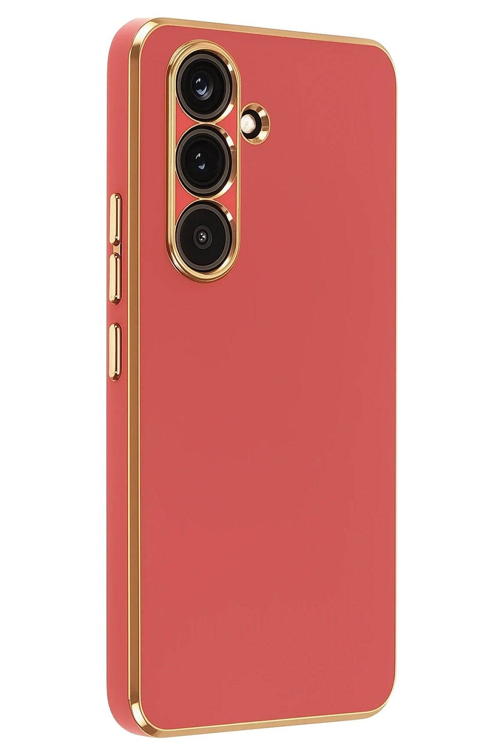 Mey İthalat® Samsung Galaxy S25 FE Volet Silikon - Kırmızı