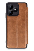 Mey İthalat® Realme Note 50 4G Kılıf Flip Cover - Taba