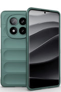Mey İthalat® Redmi Note 14 Pro 5G Kılıf Optimum Silikon - Koyu Yeşil