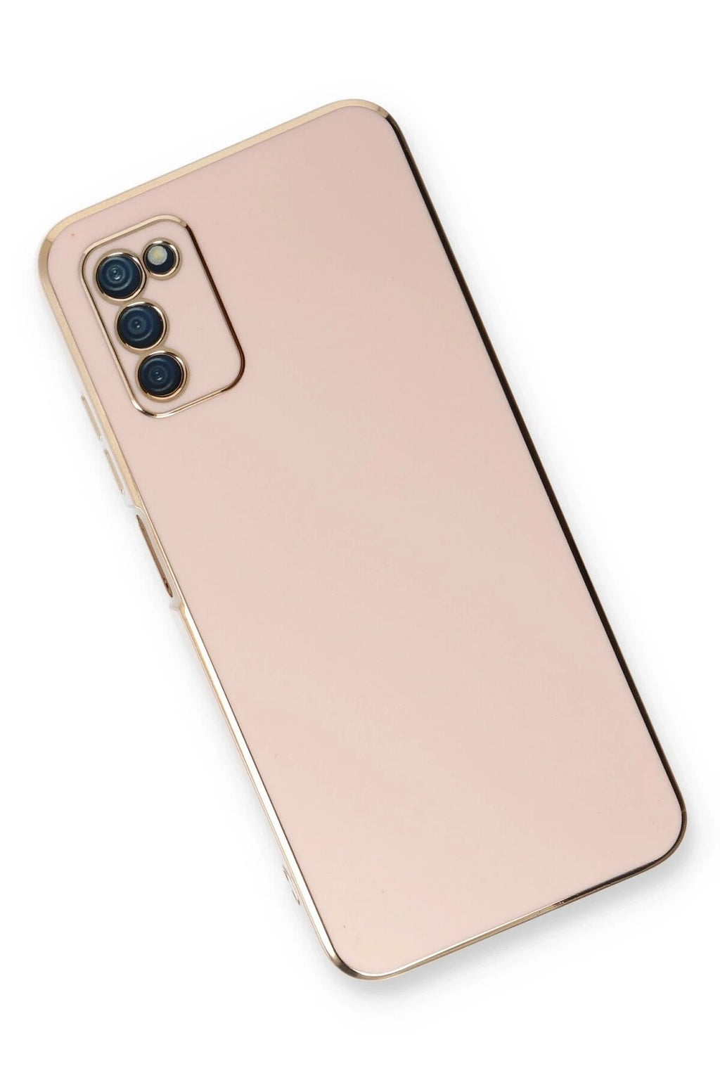 Mey İthalat® Samsung Galaxy A03S Kılıf Volet Silikon - Pembe