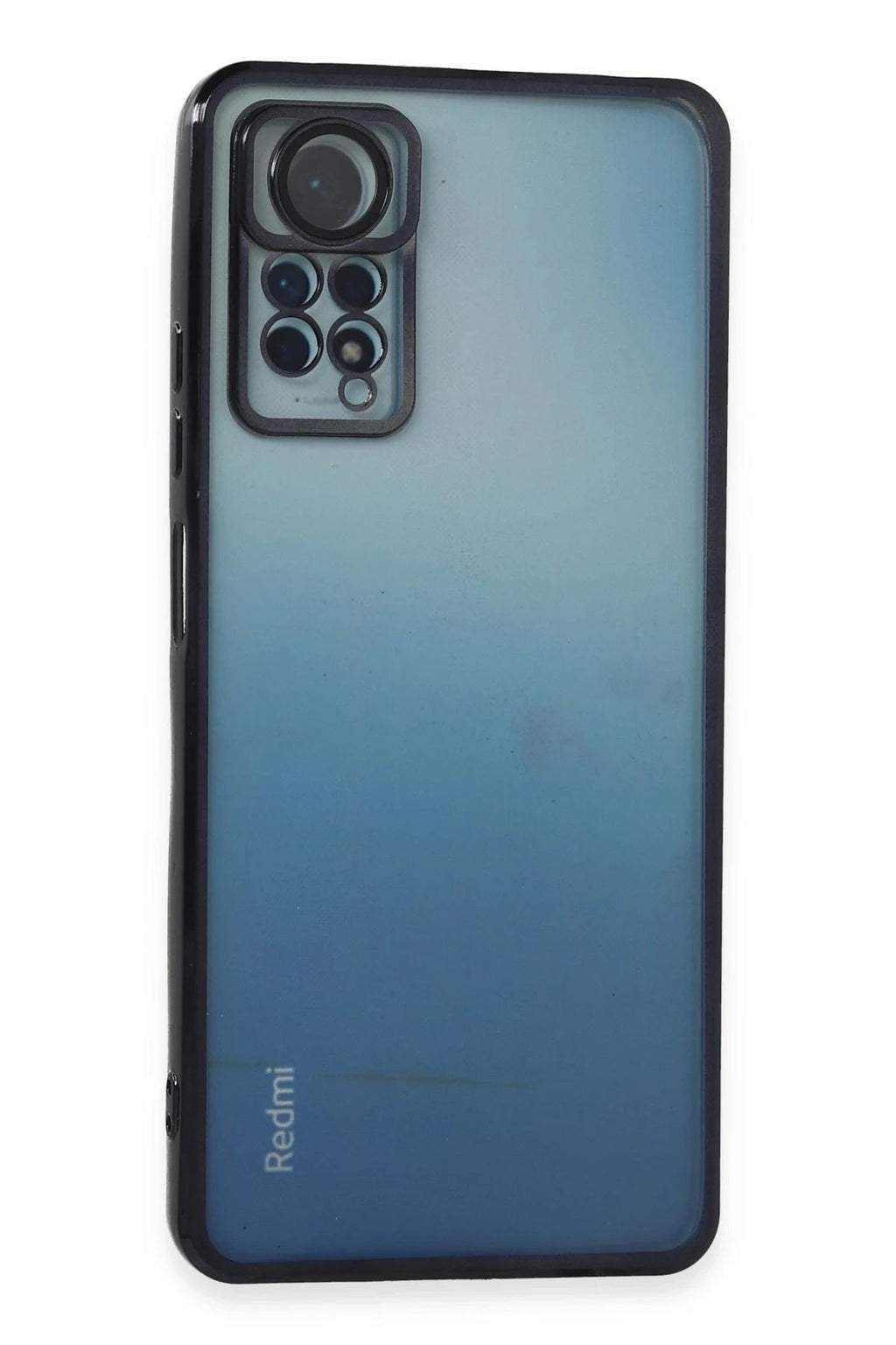 Mey İthalat® Redmi Note 12 Pro 4G Kılıf Lensli Silikon - Siyah