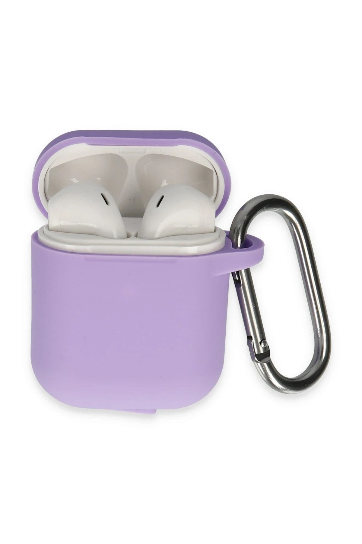 Mey İthalat® Airpods 2 (2.nesil) Hang Kılıf - Lila