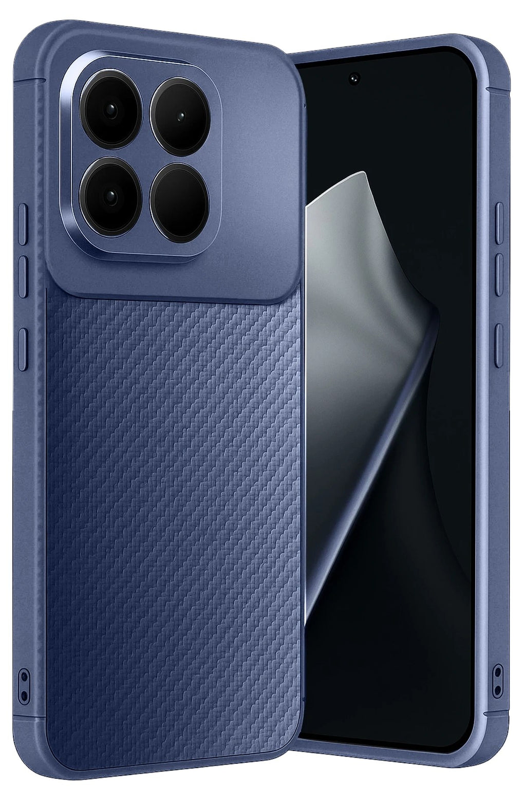 Mey İthalat® Mi 15T Auto Focus Karbon Kapak - Lacivert