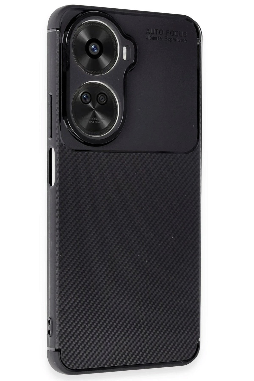 Mey İthalat® Huawei Nova 12 SE Kılıf Auto Focus Karbon Kapak - Siyah
