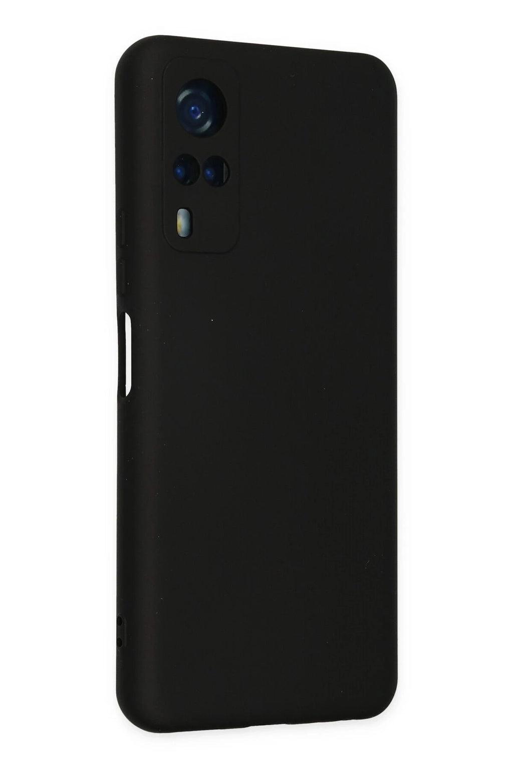 Mey İthalat® Vivo Y53S Kılıf Nano içi Kadife Silikon - Siyah