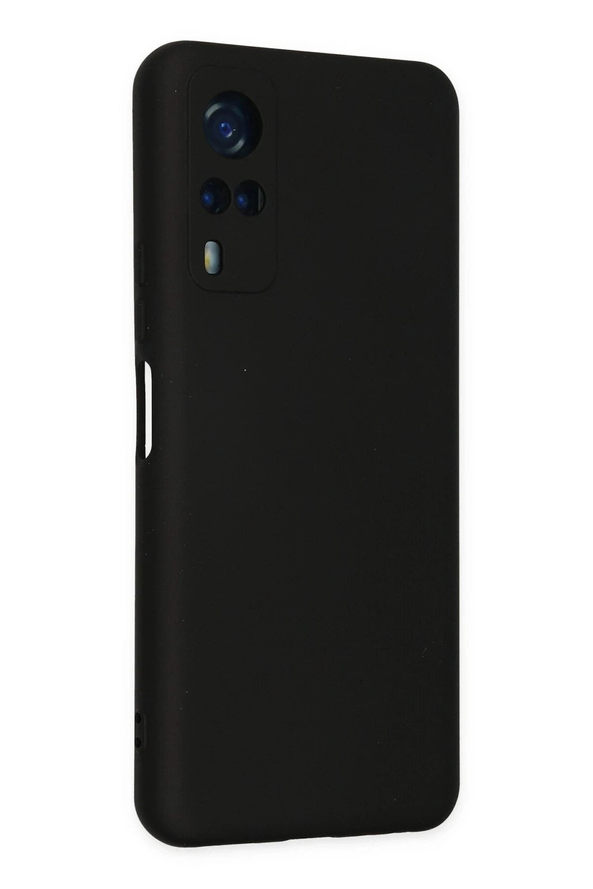 Mey İthalat® Vivo Y53S Kılıf Nano içi Kadife Silikon - Siyah