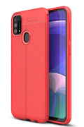 Mey İthalat® Samsung Galaxy M31 Kılıf Auto Focus Kapak - Kırmızı