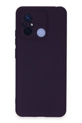 Mey İthalat® Redmi 12C Kılıf Nano içi Kadife Silikon - Mor