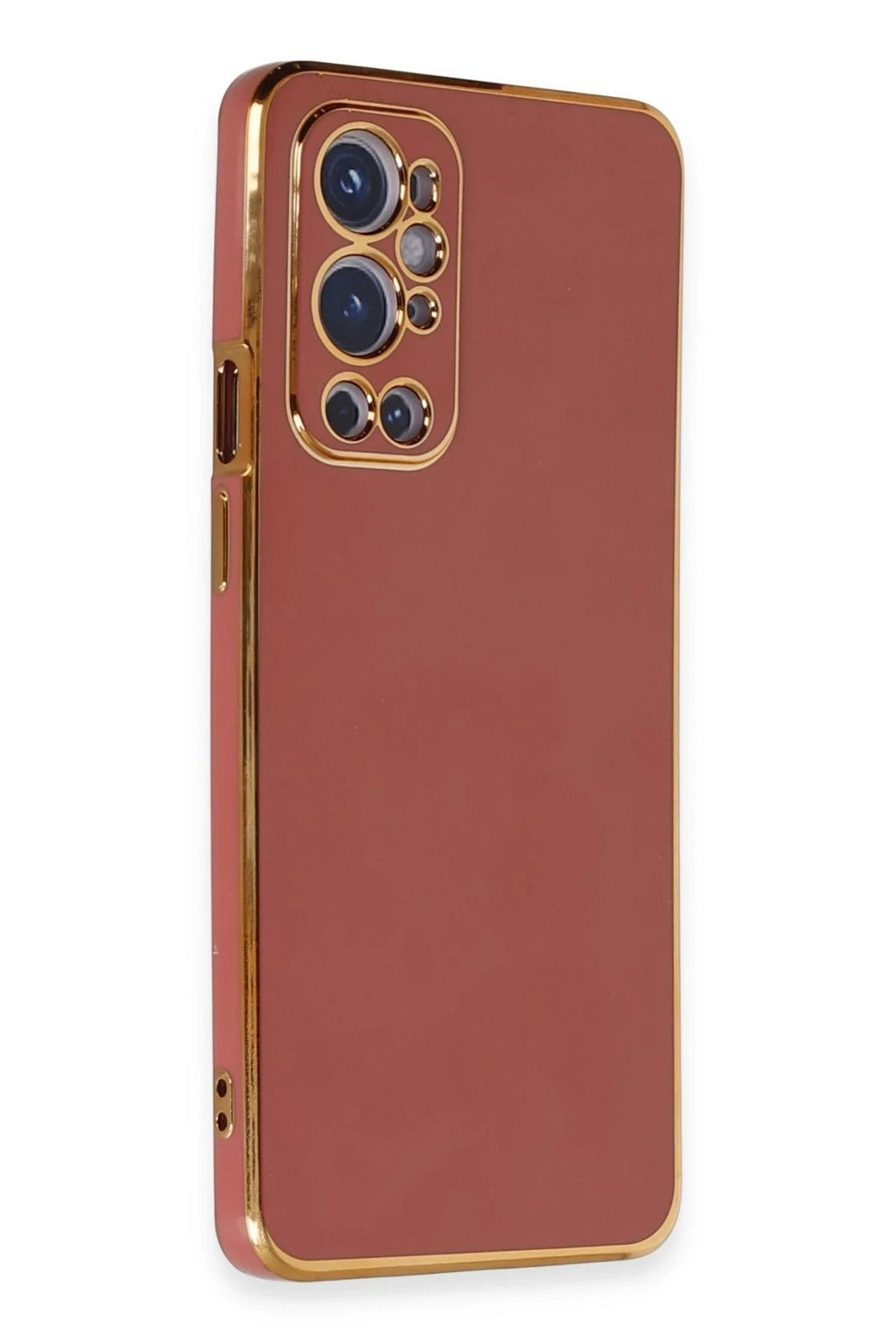 Mey İthalat® One Plus 9 Pro Kılıf Volet Silikon - Kırmızı