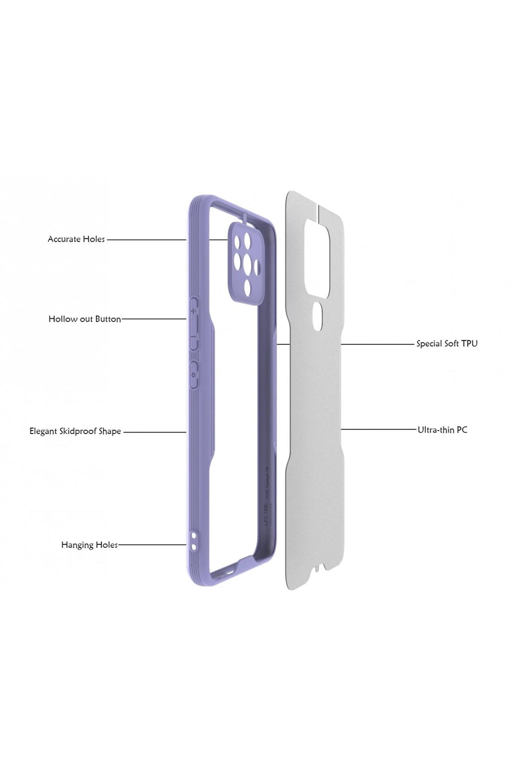 Mey İthalat® Tecno Camon 16 Kılıf Platin Silikon - Sarı