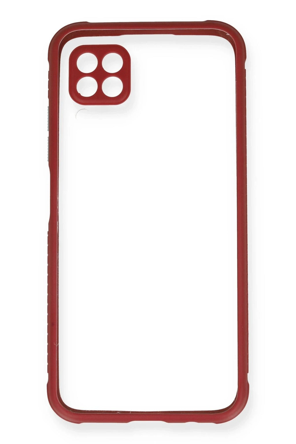 Mey İthalat® Huawei P40 Lite Kılıf Miami Şeffaf Silikon - Fuşya