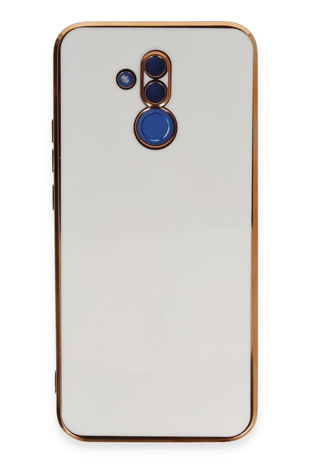 Mey İthalat® Huawei Mate 20 Lite Kılıf Volet Silikon - Beyaz