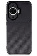 Mey İthalat® Huawei Nova 12S Kılıf Auto Focus Karbon Kapak - Siyah