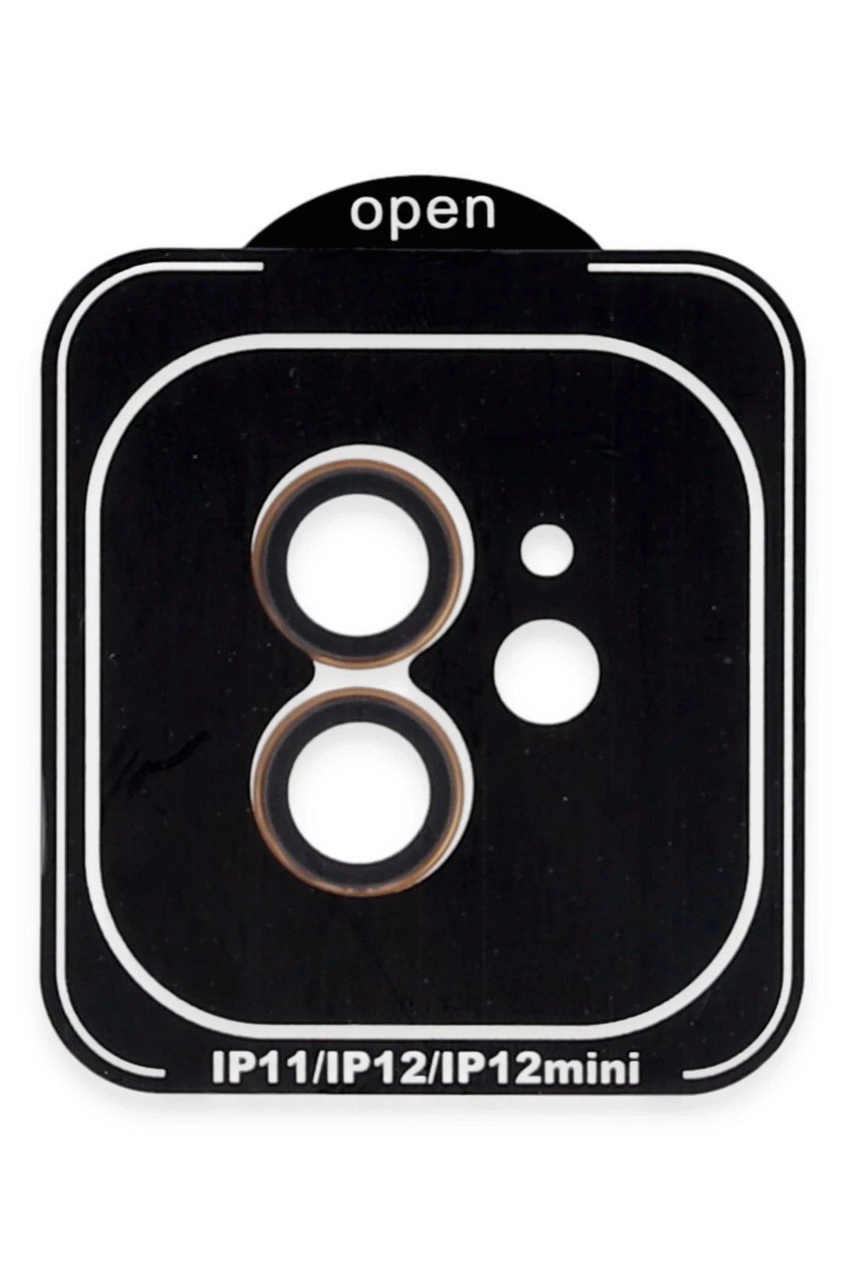 Mey İthalat® iPhone 11 PVD Metal Kamera Lens - Turuncu