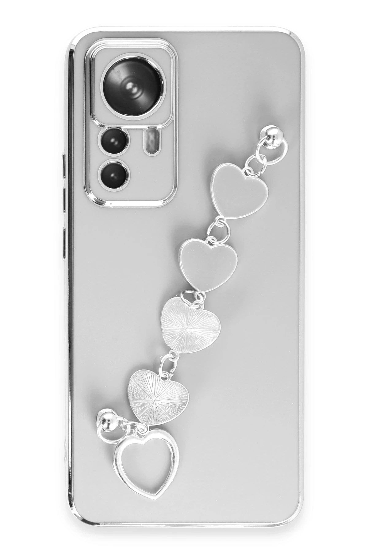 Mey İthalat® Mi 12T Pro Kılıf Esila Silikon - Beyaz