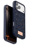 Mey İthalat® iPhone 17 Pro Bright Simli Kapak - Mavi