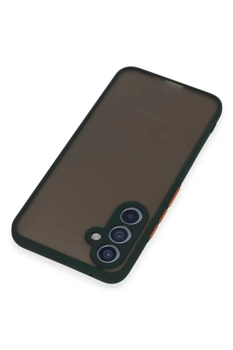 Mey İthalat® Samsung Galaxy A54 5G Kılıf Montreal Silikon Kapak - Yeşil