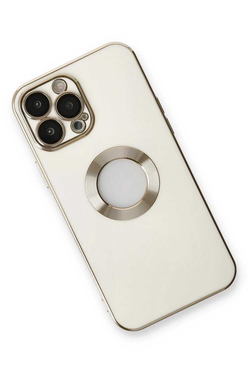 Mey İthalat® iPhone 13 Pro Max Kılıf Store Silikon - Beyaz