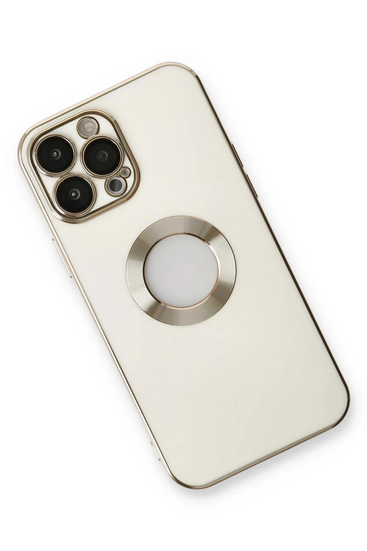 Mey İthalat® iPhone 13 Pro Max Kılıf Store Silikon - Beyaz