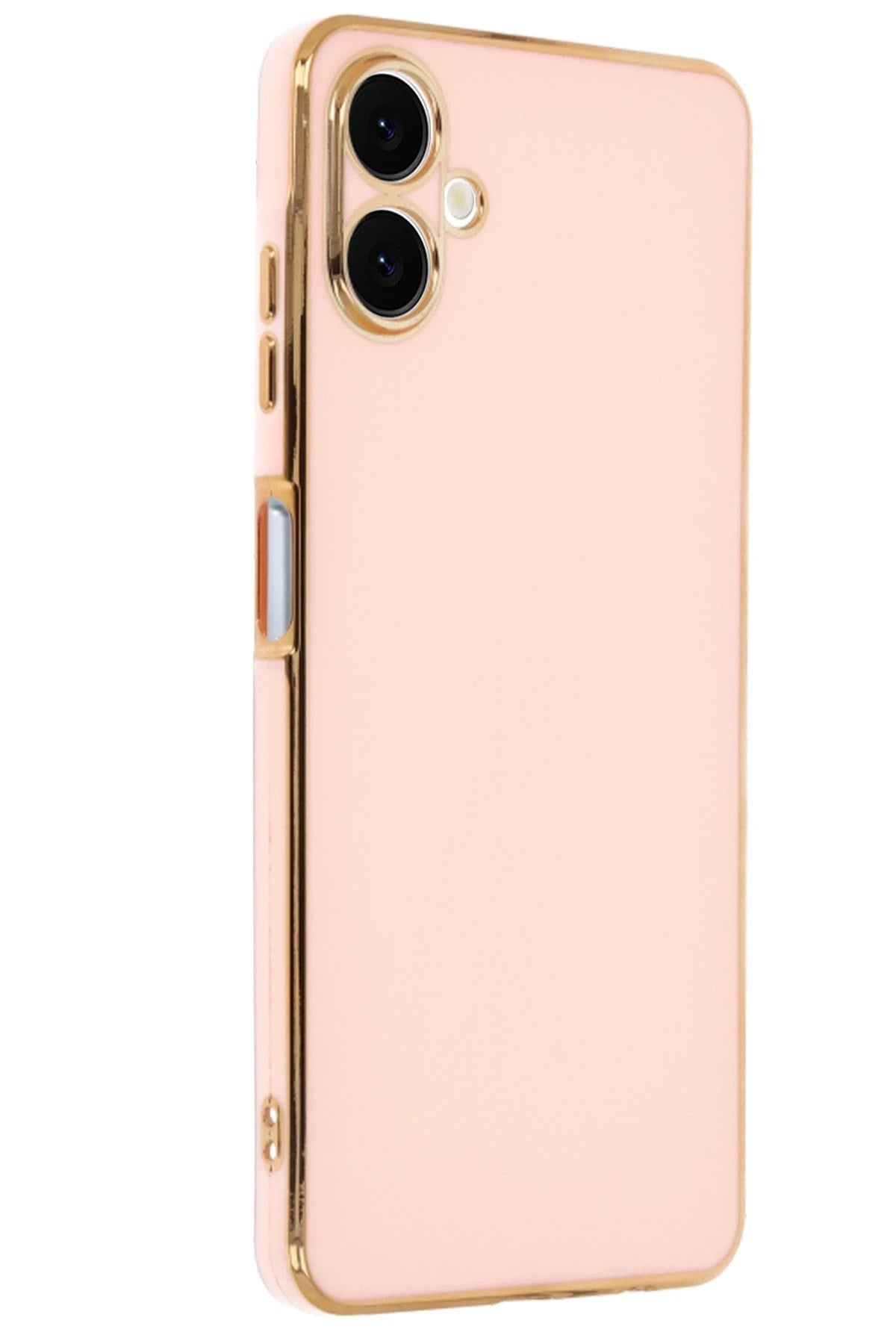 Mey İthalat® Samsung Galaxy A06 Kılıf Volet Silikon - Pembe