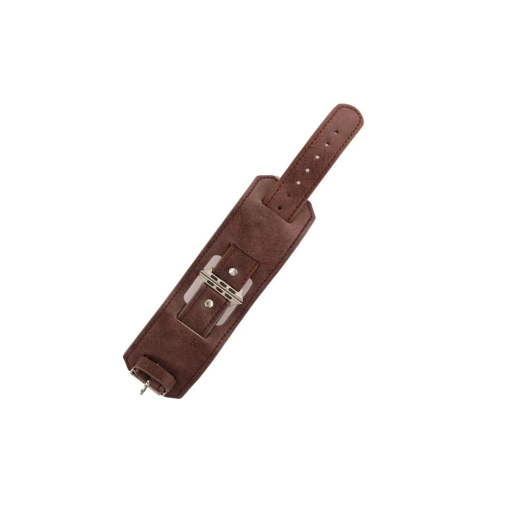 Mey İthalat® Watch 42mm NL17 Deri Kordon - Mürdüm