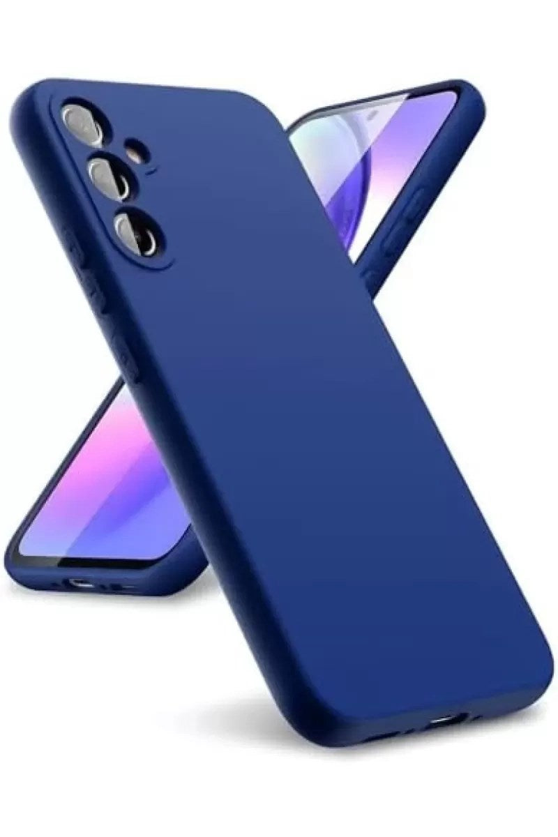 Mey İthalat® Samsung Galaxy A24 4G Kılıf First Silikon - Lacivert