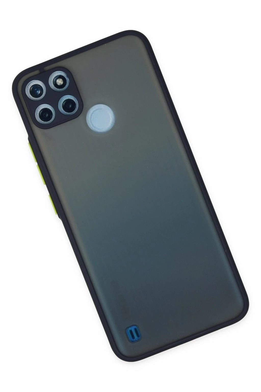 Mey İthalat® Realme C21Y Kılıf Montreal Silikon Kapak - Lacivert