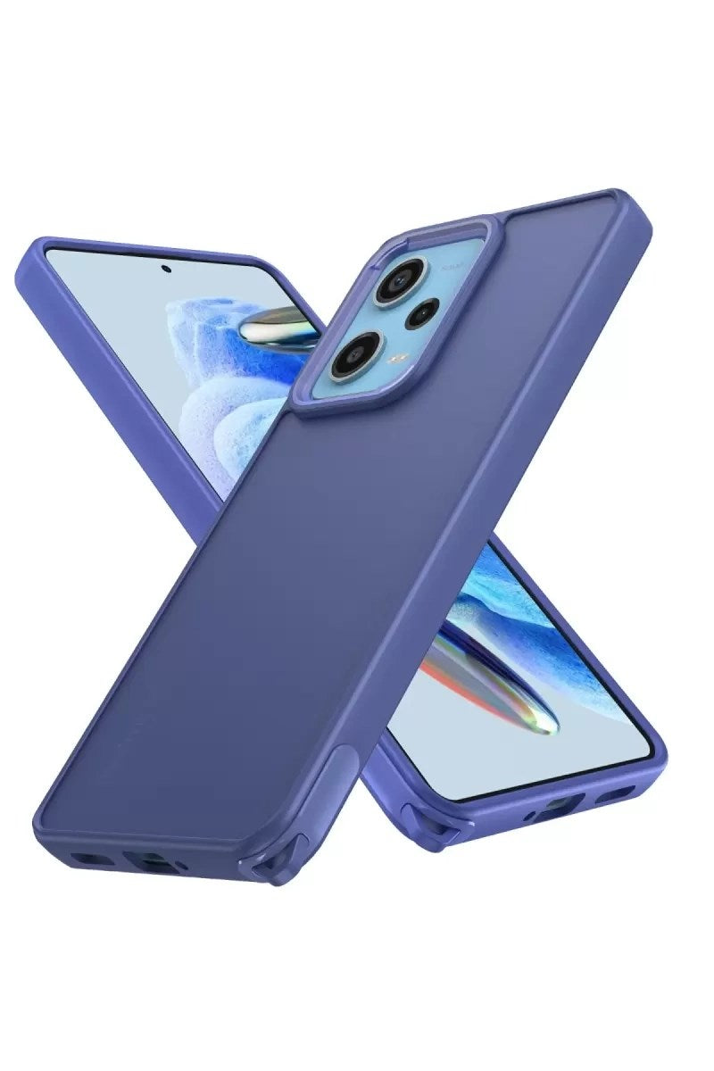 Mey İthalat® Redmi 13 4G Kılıf Elegant Kapak - Açık Mavi