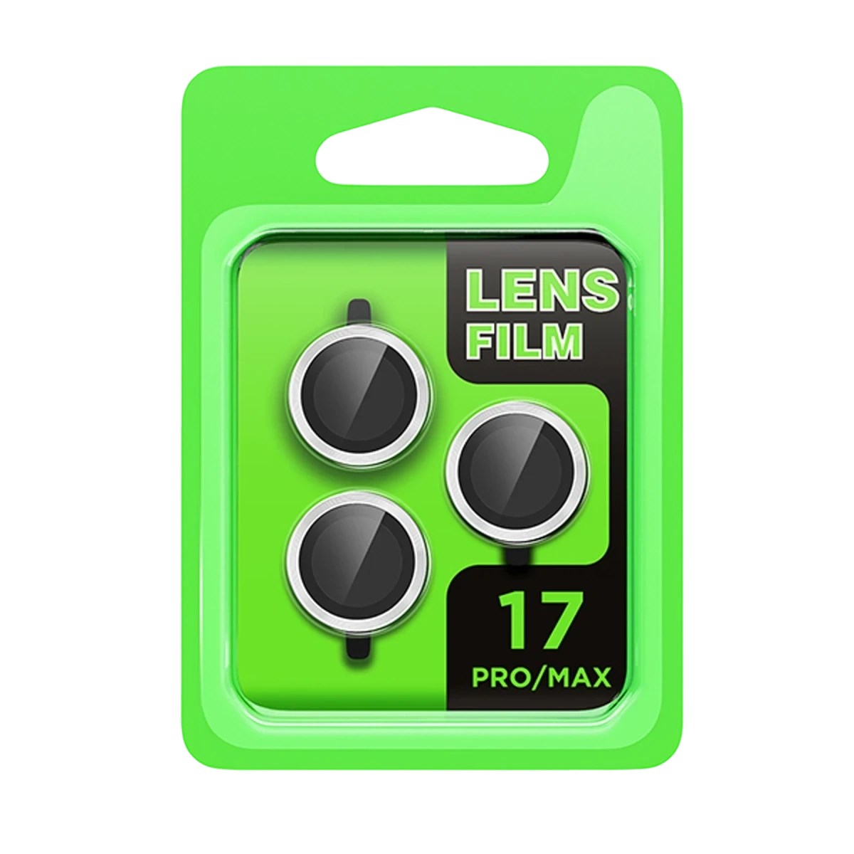 Mey İthalat® iPhone 17 Pro Raze Metal Kamera Lens - Gümüş