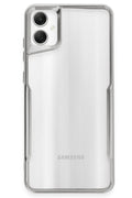 Mey İthalat® Samsung Galaxy A05 Kılıf Boyi Silikon Kapak - Gümüş