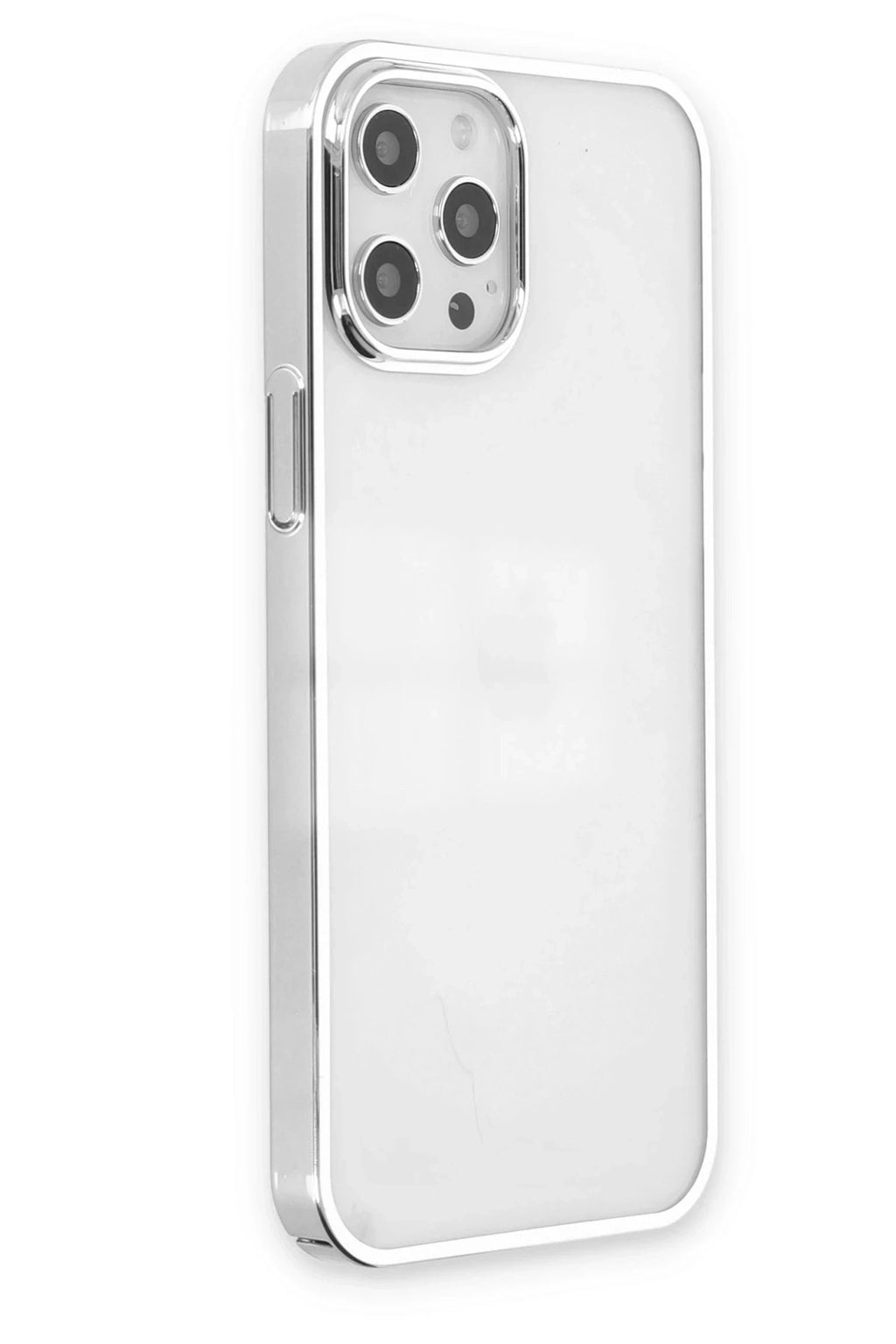 Mey İthalat® iPhone 12 Pro Max Kılıf Element Silikon - Gümüş