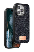 Mey İthalat® iPhone 15 Pro Max Bright Simli Kapak - Siyah