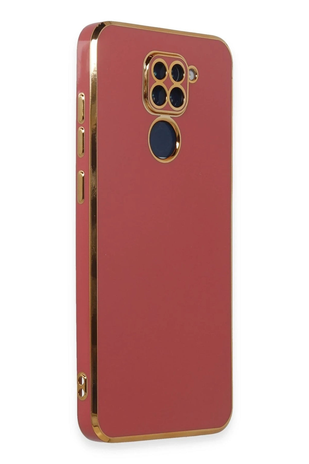 Mey İthalat® Redmi Note 9 Kılıf Volet Silikon - Kırmızı