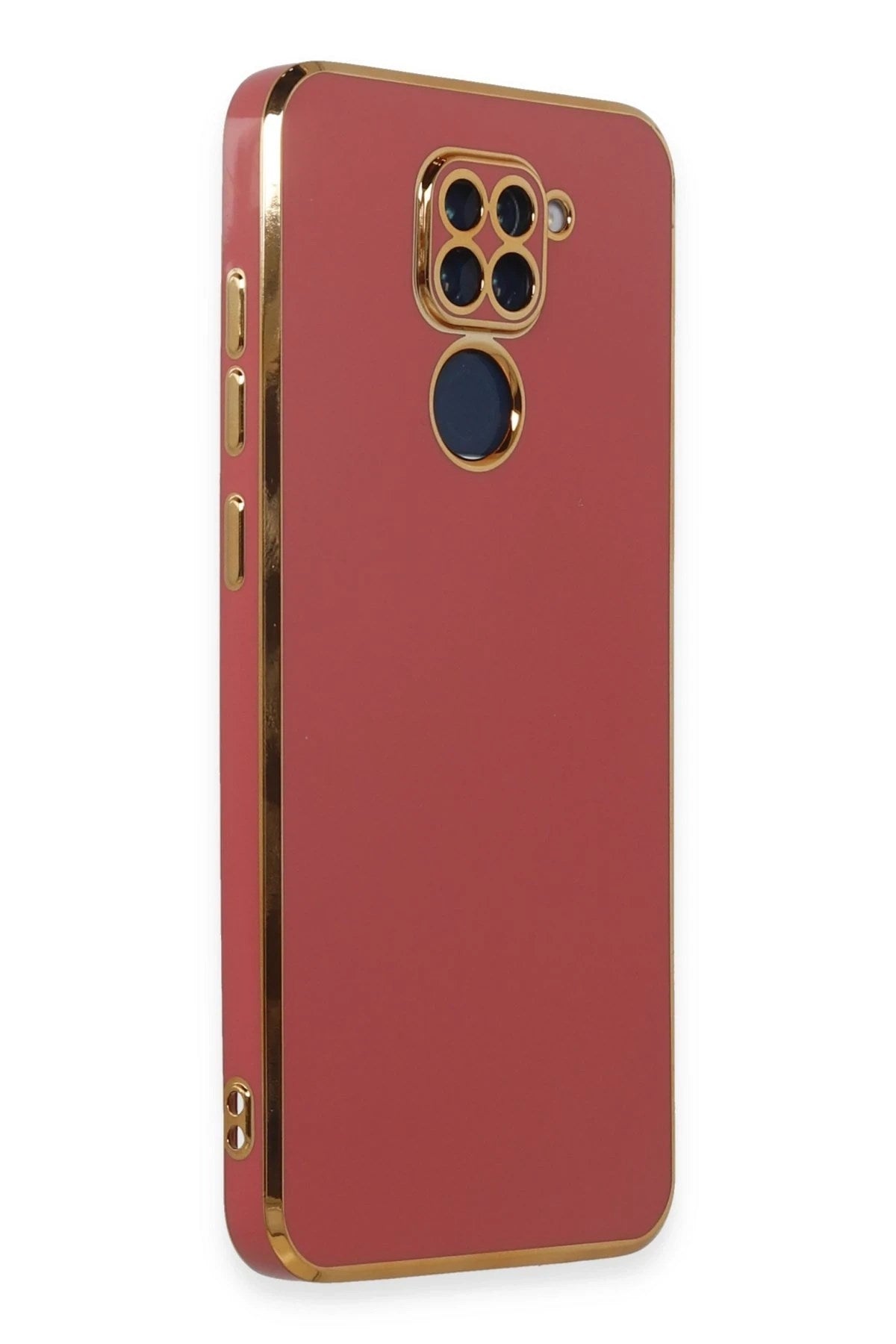 Mey İthalat® Redmi Note 9 Kılıf Volet Silikon - Kırmızı