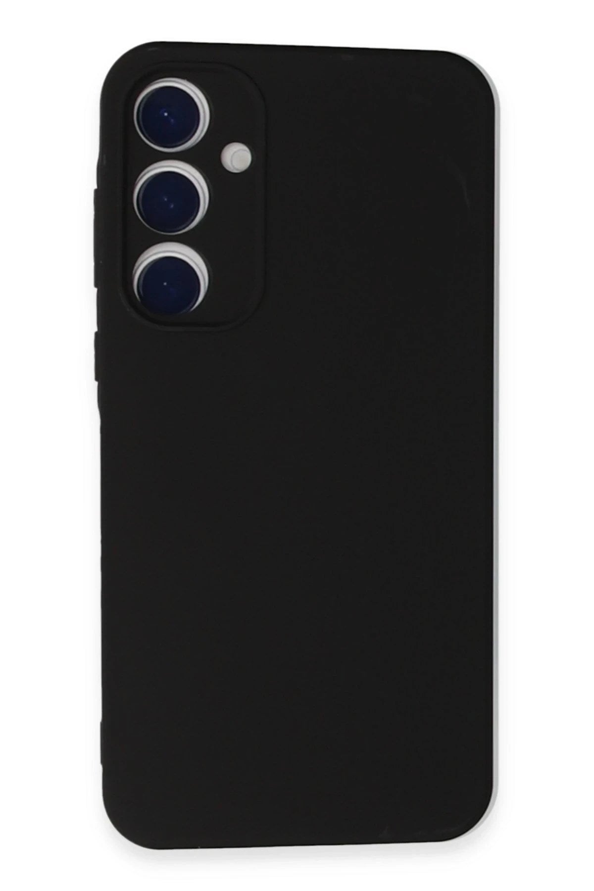 Mey İthalat® Samsung Galaxy A35 5G Kılıf Nano içi Kadife Silikon - Siyah