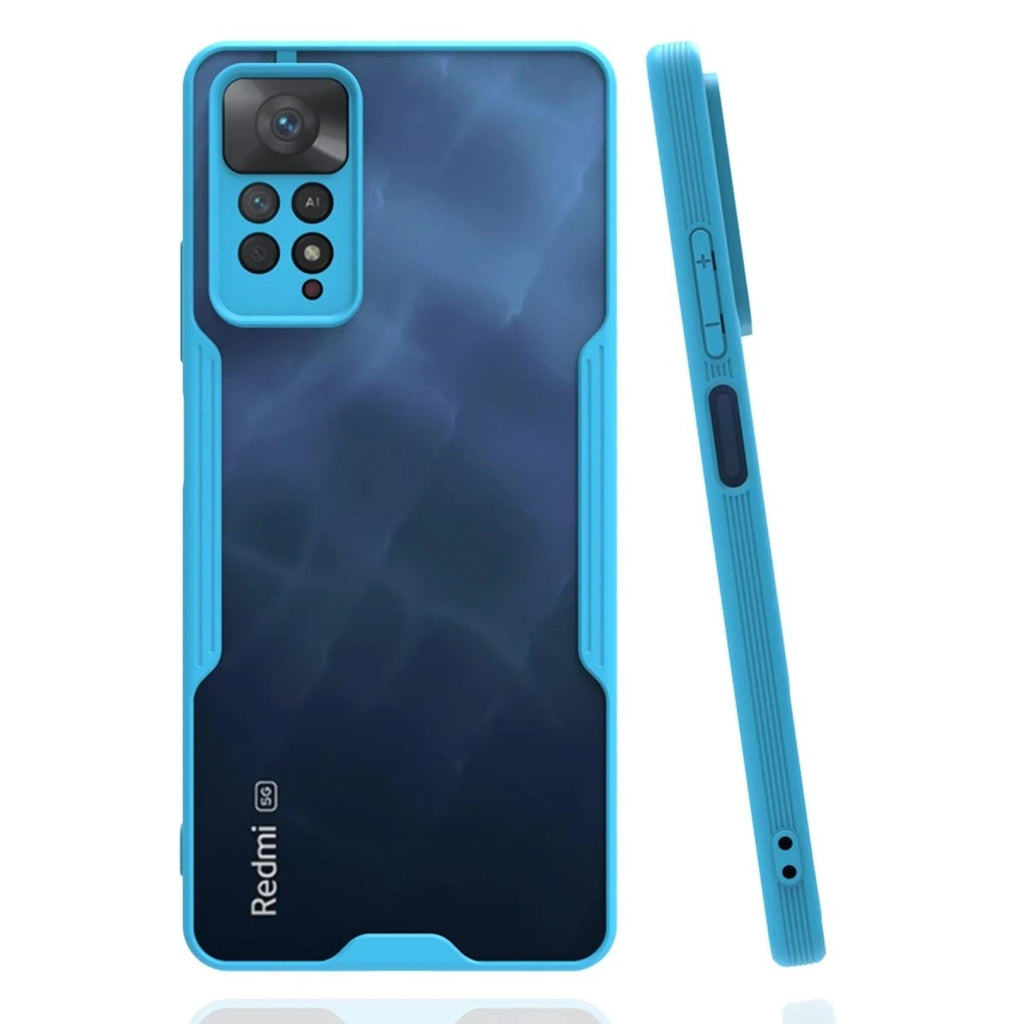 Mey İthalat® Redmi Note 11 Pro Kılıf Platin Silikon - Mavi
