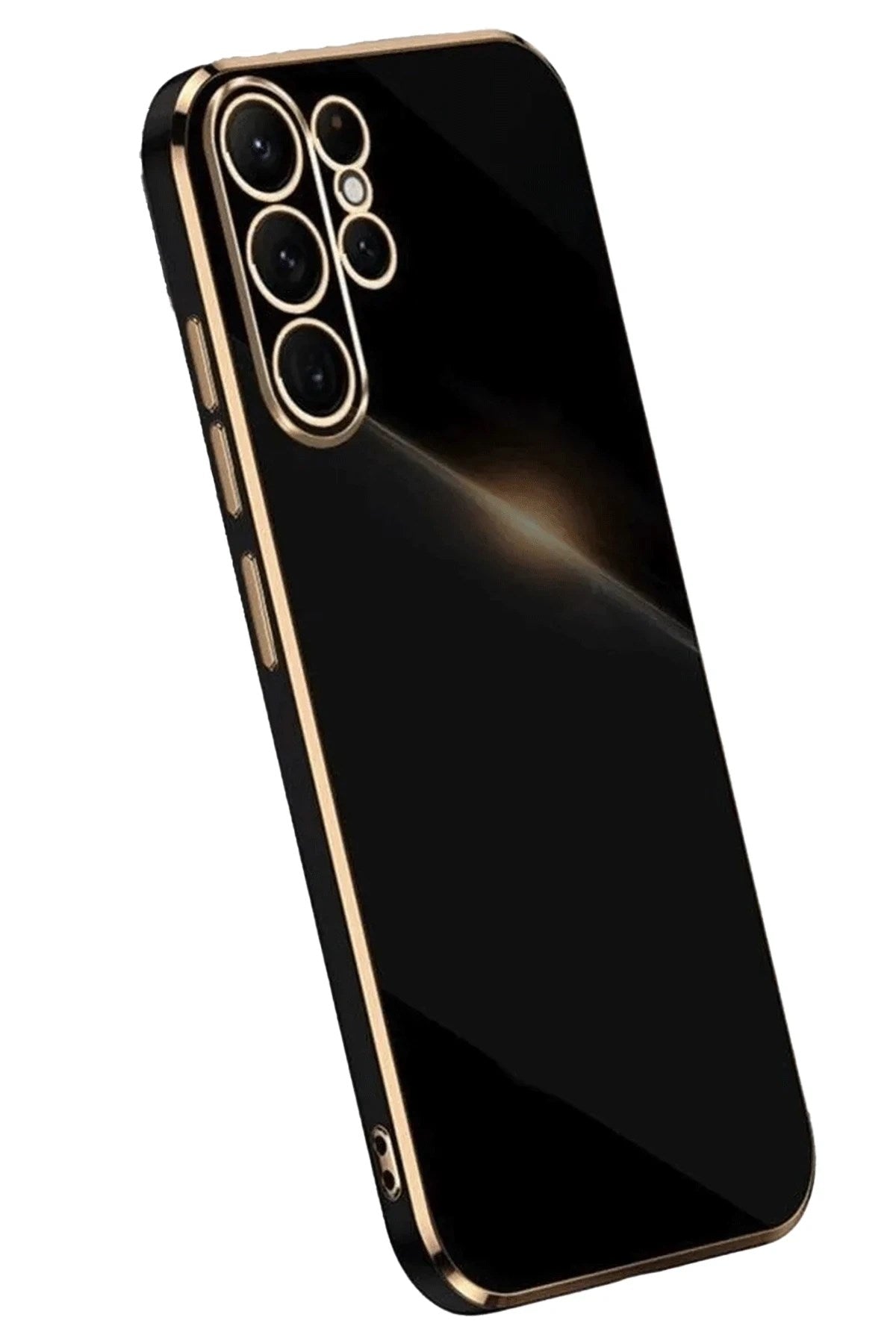 Mey İthalat® Samsung Galaxy S25 Ultra Kılıf Volet Silikon - Siyah
