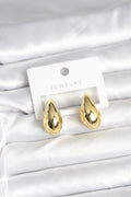 Mey İthalat® Gold Renk Damla Küpe 24 mm