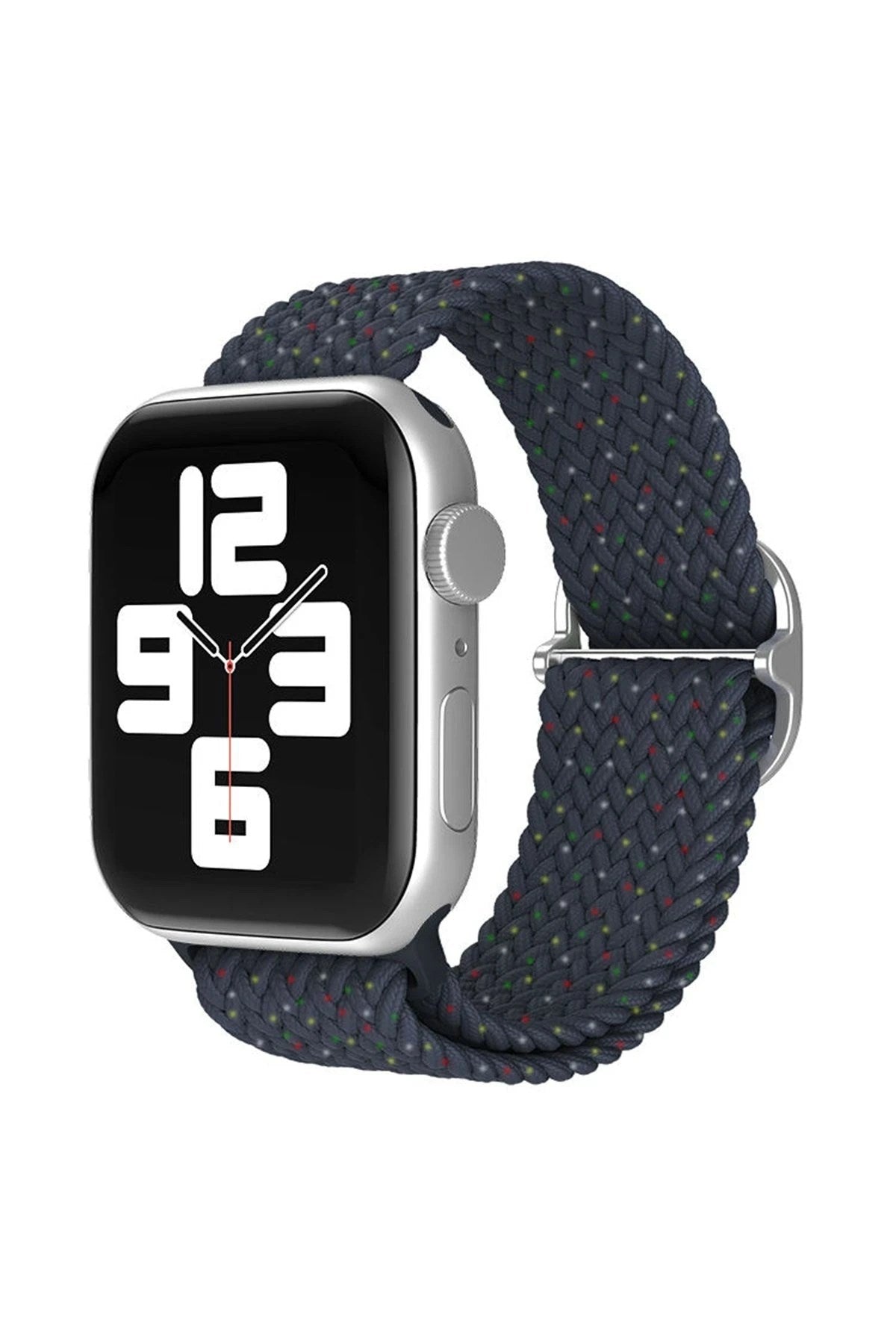 Mey İthalat® Watch 42mm Star Kordon - Benekli Lacivert
