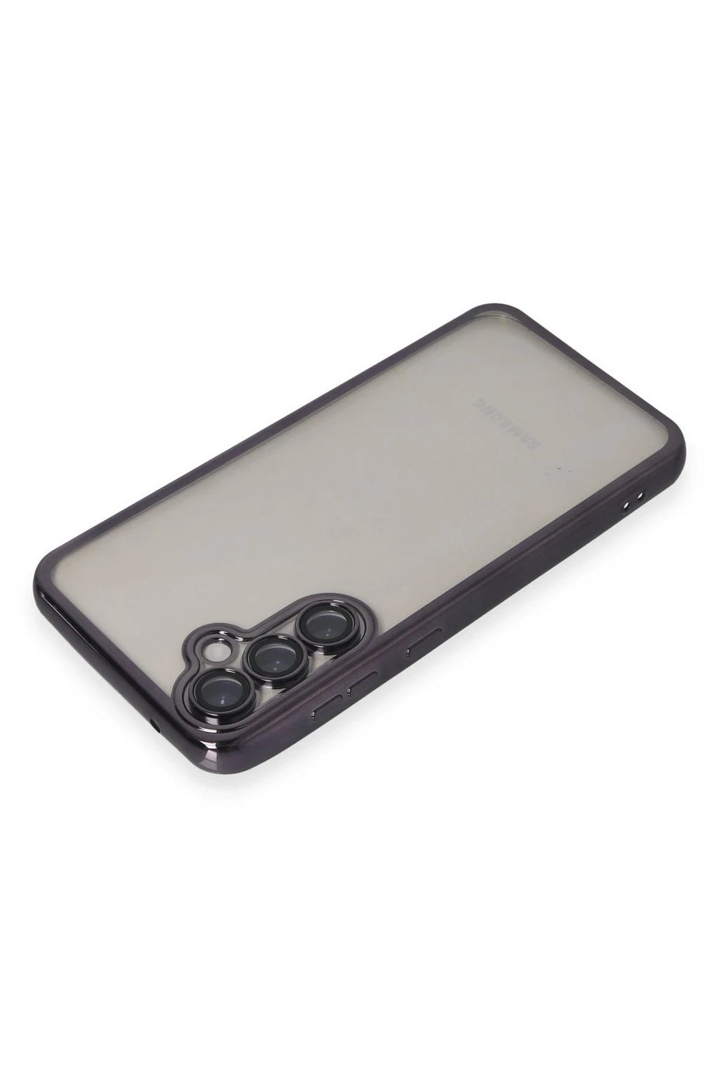 Mey İthalat® Samsung Galaxy S23 FE Kılıf Lensli Silikon - Mor