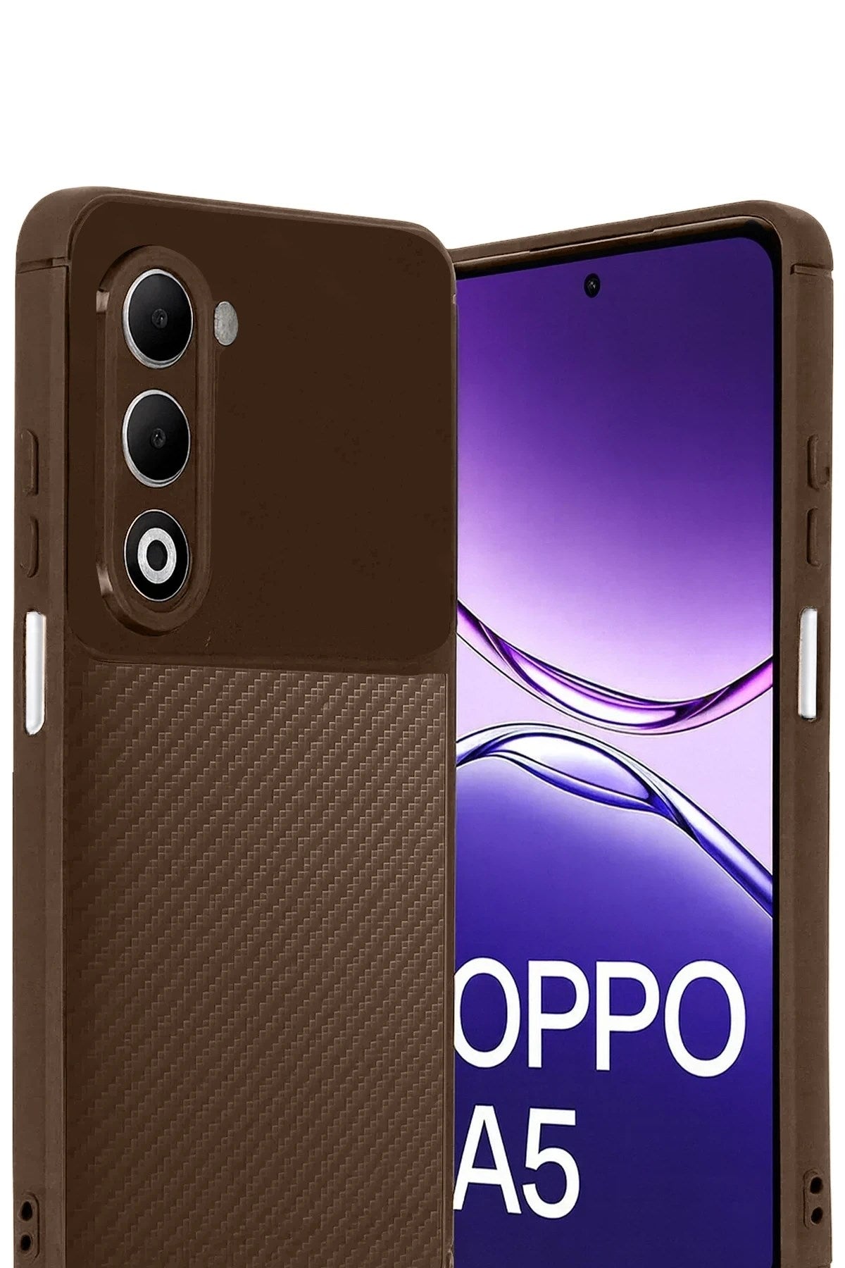 Mey İthalat® A5 4G Auto Focus Karbon Kapak - Kahverengi