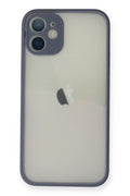 Mey İthalat® iPhone 11 Pro Max Kılıf Montreal Silikon Kapak - Gri