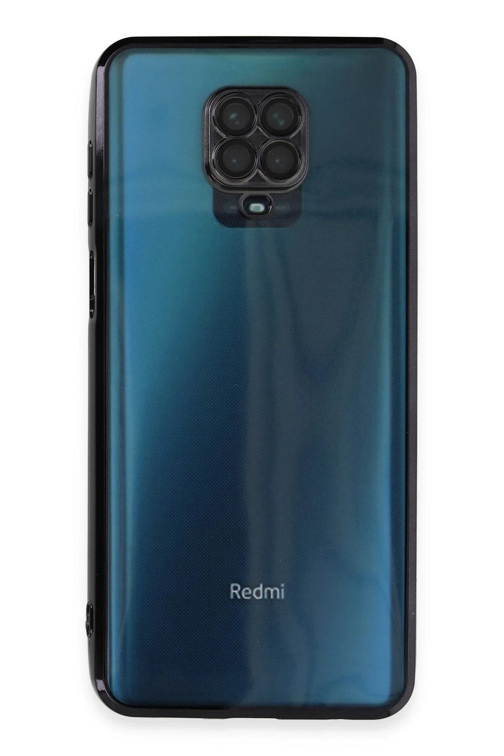 Mey İthalat® Redmi Note 9 Pro Kılıf Lensli Silikon - Siyah
