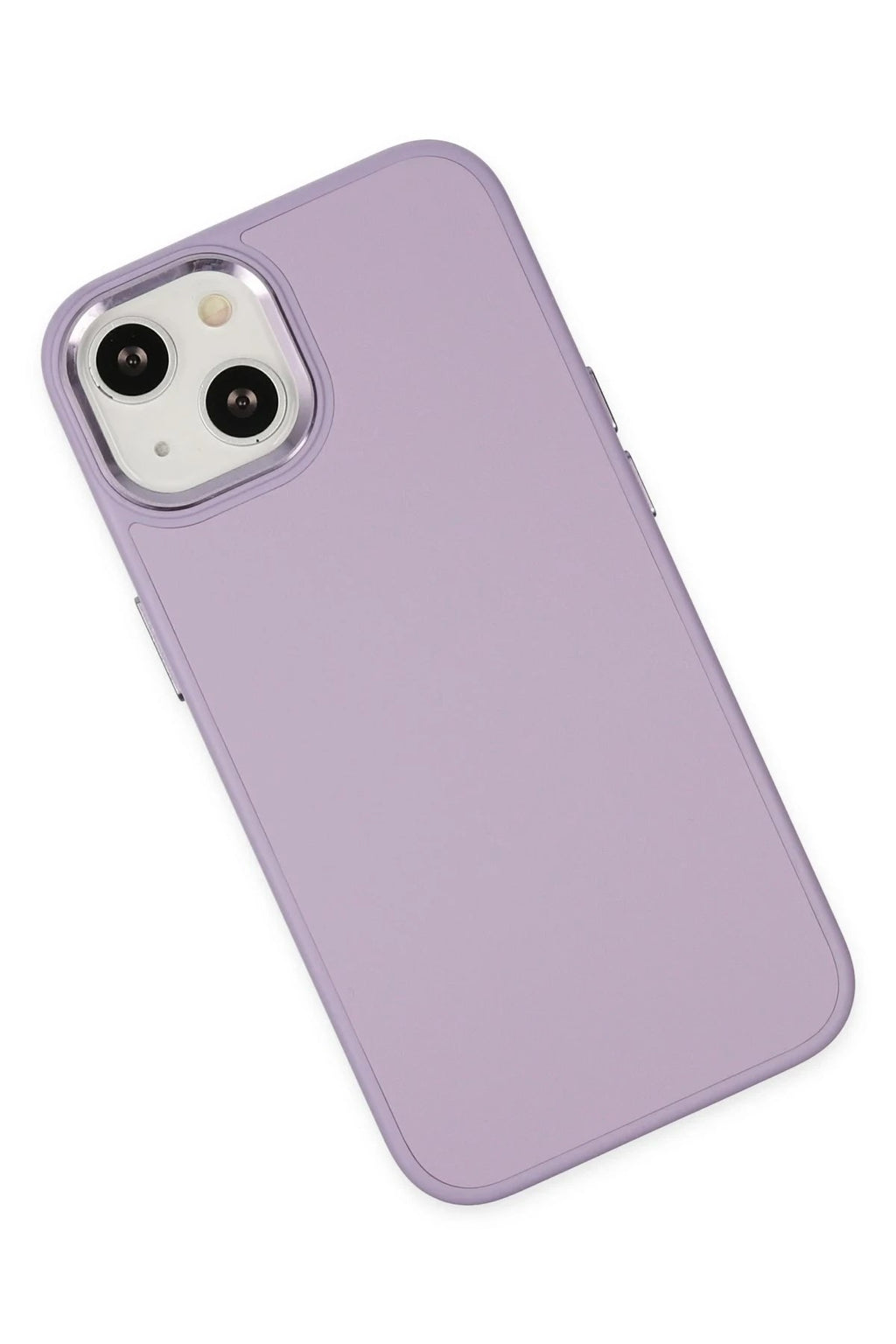 Mey İthalat® iPhone 14 Plus Kılıf Asya Deri Silikon - Lila