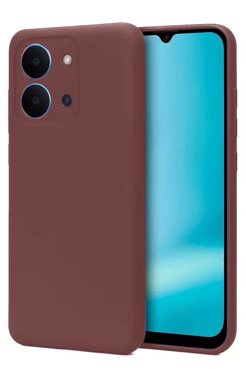 Mey İthalat® Redmi 15C 4G First Silikon - Bordo